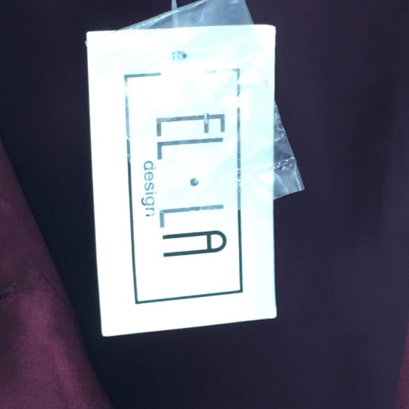 Womens Silk Quilted Jacket Vtg Burgundy Satin Lightweight Anorak EL - LA Sz L - Picture 15 of 16